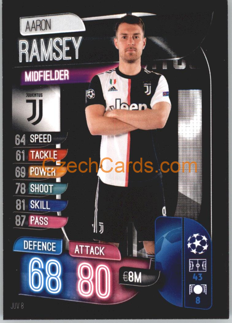 Aaron Ramsey 2019/20 Topps Match Attax #JUV 8