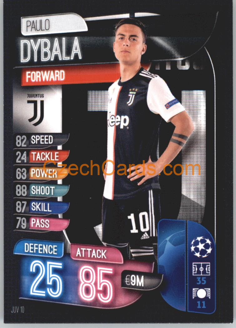 Paulo Dybala 2019/20 Topps Match Attax #JUV 10