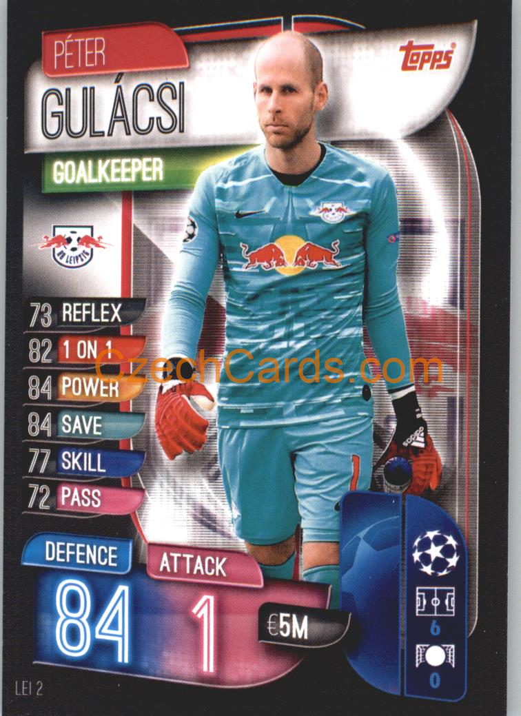 Peter Gulácsi 2019/20 Topps Match Attax #LEI 2