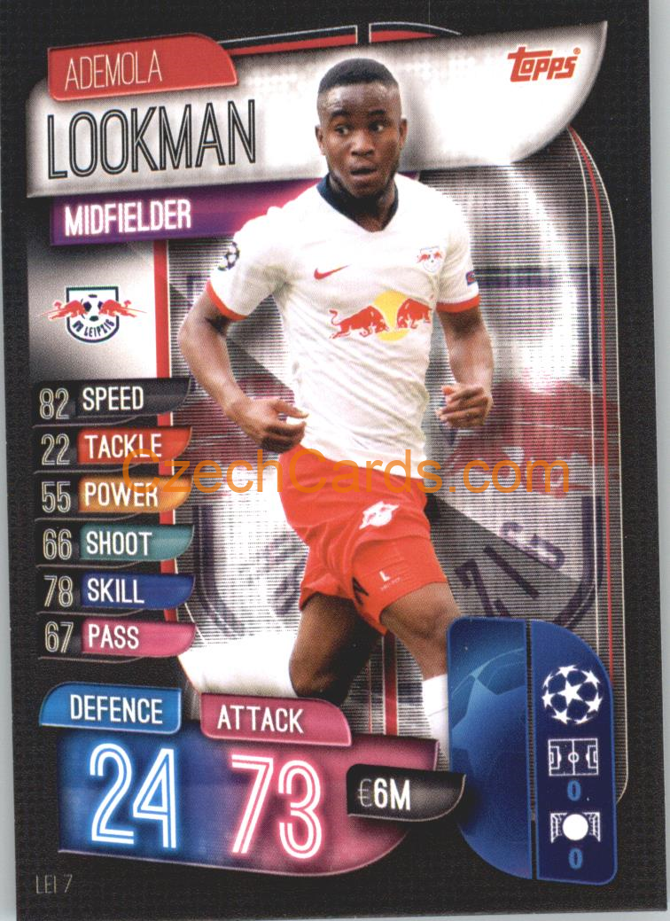 Ademola Lookman 2019/20 Topps Match Attax #LEI 7