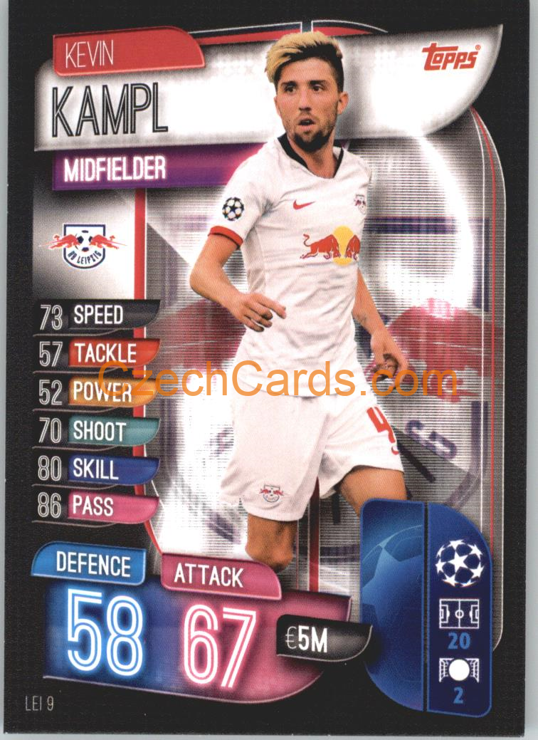 Kevin Kampl 2019/20 Topps Match Attax #LEI 9