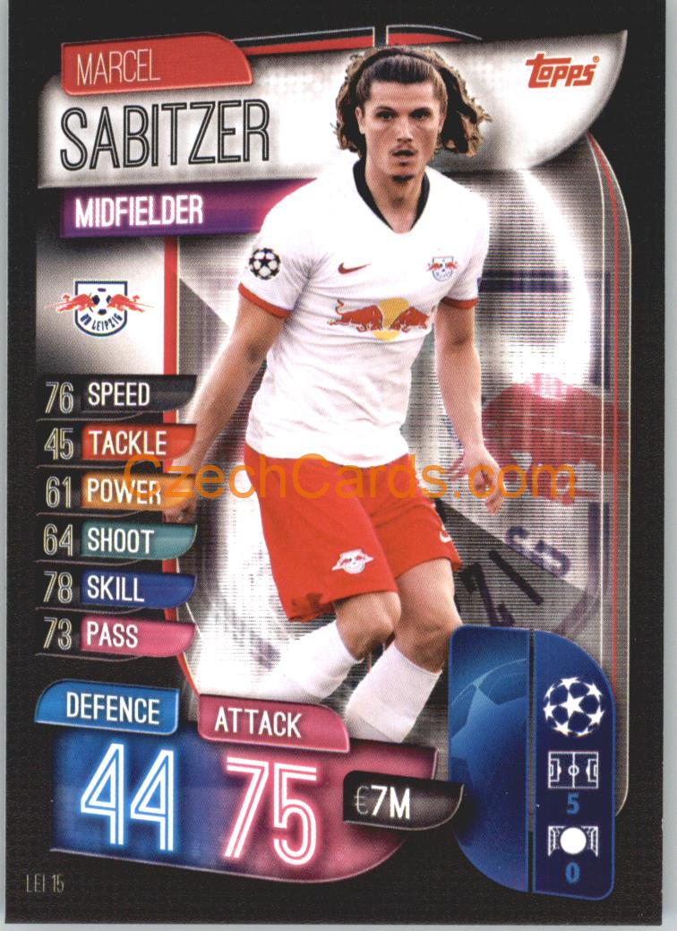 Marcel Sabitzer 2019/20 Topps Match Attax #LEI 15