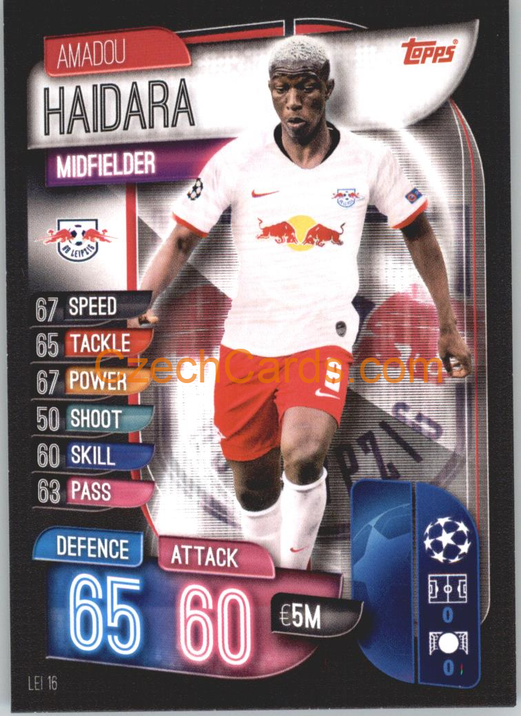 Amadou Haidara 2019/20 Topps Match Attax #LEI 16