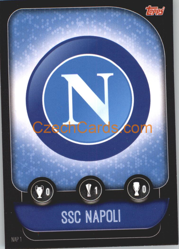 SSC Napoli Team Badge 2019/20 Topps Match Attax #NAP 1
