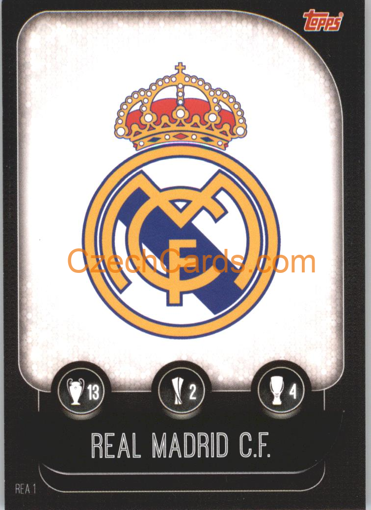 Real Madrid C.F. Team Badge 2019/20 Topps Match Attax #REA 1