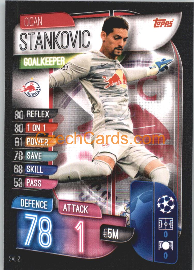 Cican Stanković 2019/20 Topps Match Attax #SAL 2