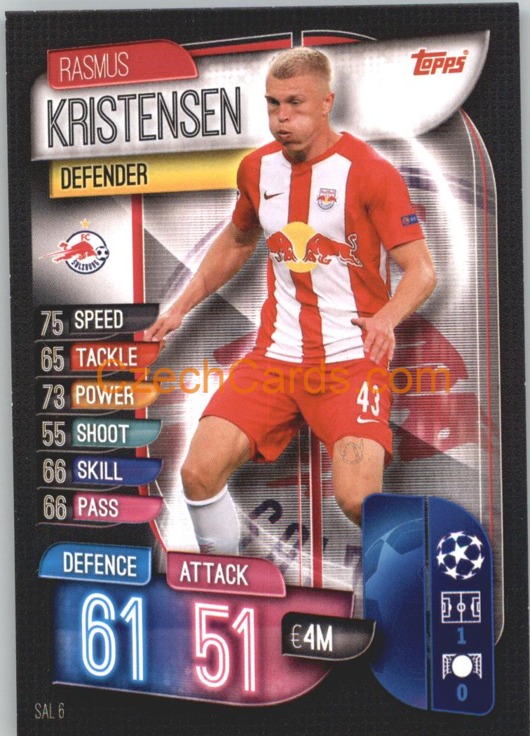 Rasmus Kristensen 2019/20 Topps Match Attax #SAL 6