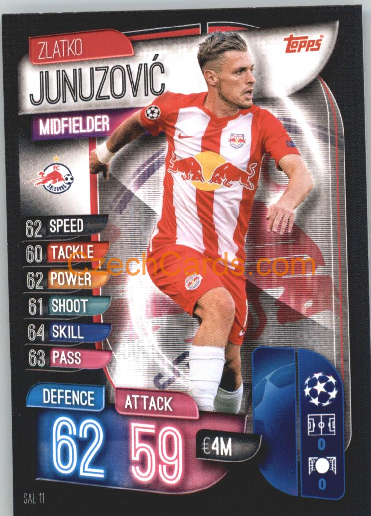 Zlatko Junuzovic 2019/20 Topps Match Attax #SAL 11