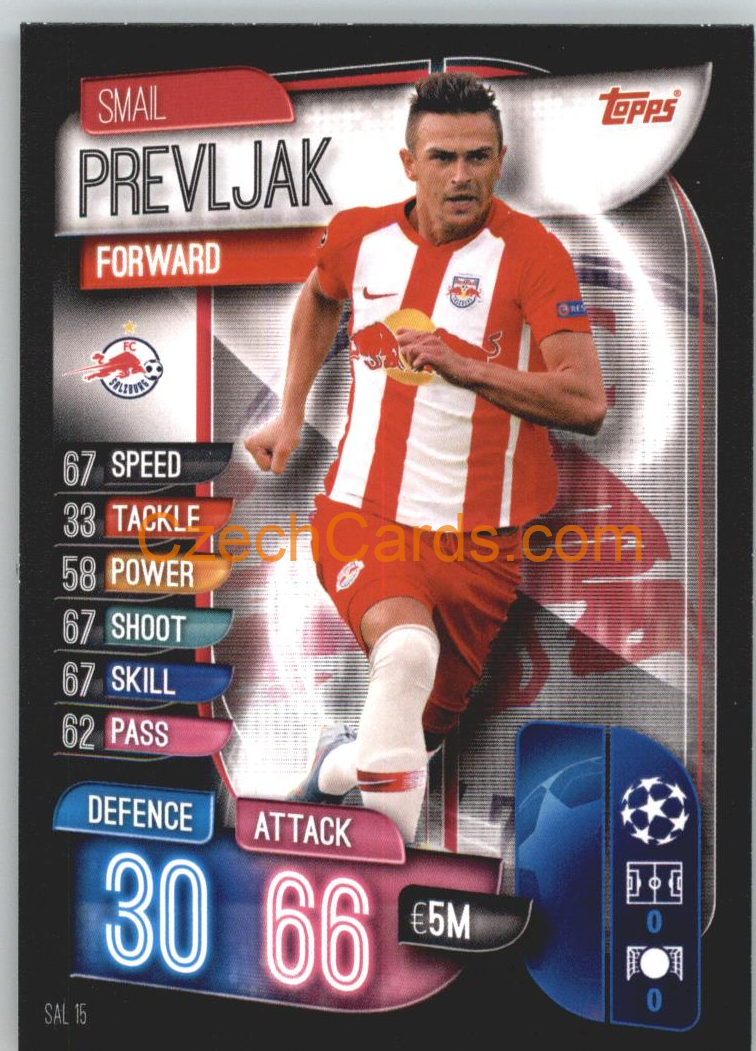 Smail Prevljak 2019/20 Topps Match Attax #SAL 15