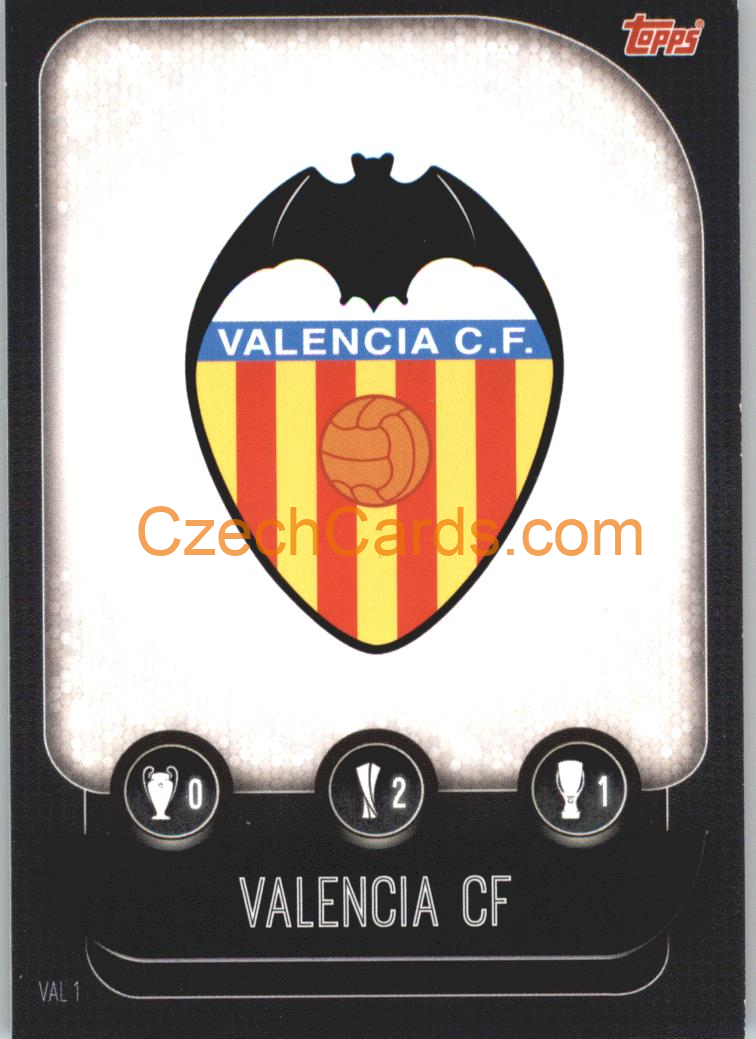 Valencia CF Team Badge 2019/20 Topps Match Attax #VAL 1