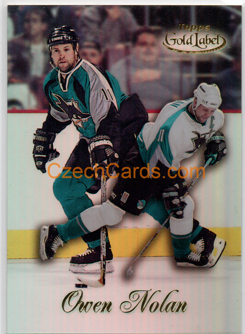 Owen Nolan 1998/99 Topps Gold Label Class 1 #14