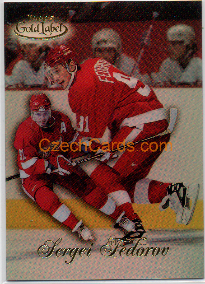 Sergei Fedorov 1998/99 Topps Gold Label Class 1 #20