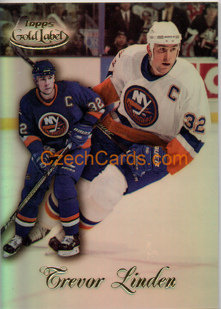 Trevor Linden 1998/99 Topps Gold Label Class 1 #42