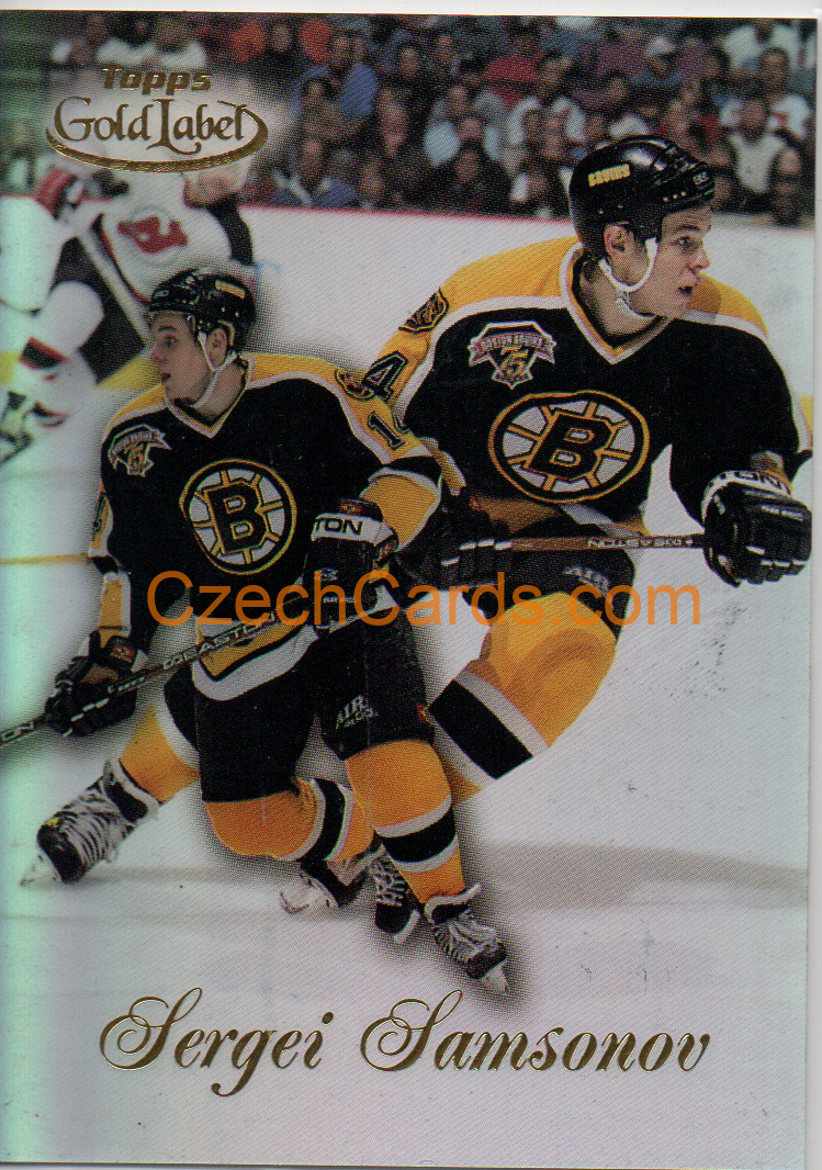 Sergei Samsonov 1998/99 Topps Gold Label Class 1 #45