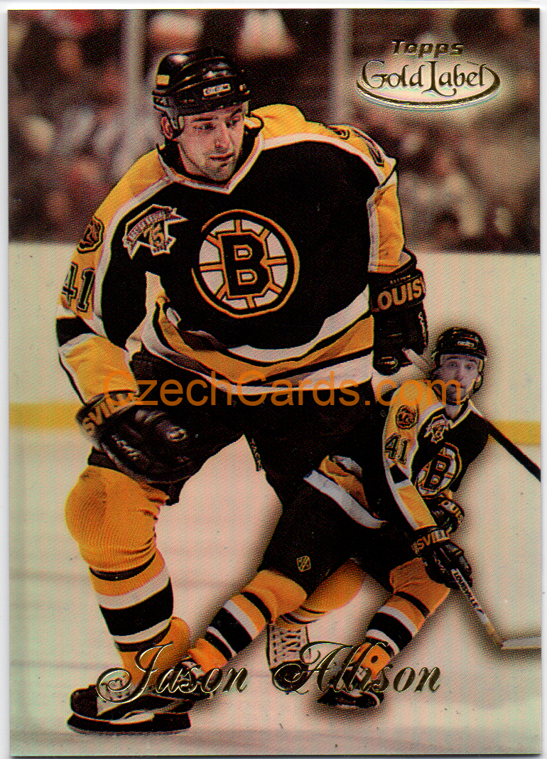 Jason Allison 1998/99 Topps Gold Label Class 1 #50