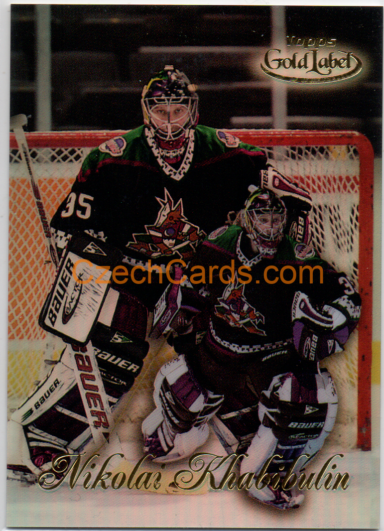 Nikolai Khabibulin 1998/99 Topps Gold Label Class 1 #70