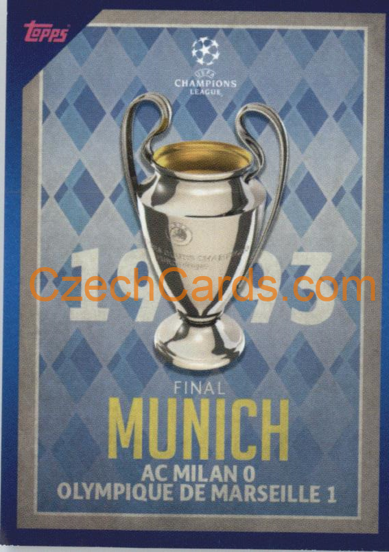 1993 Final Munich 2021/22 Topps UCL Sticker #5