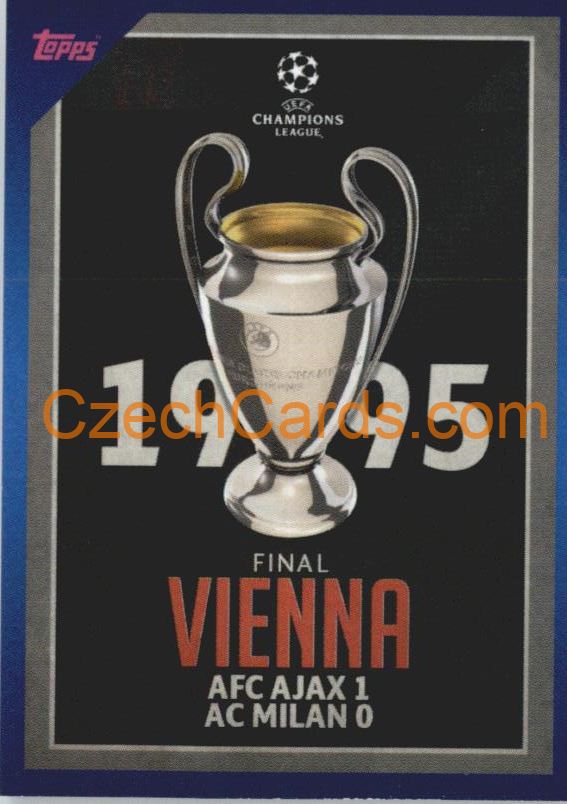 1995 Final Vienna 2021/22 Topps UCL Sticker #7