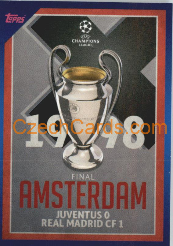 1998 Final Amsterdam 2021/22 Topps UCL Sticker #10