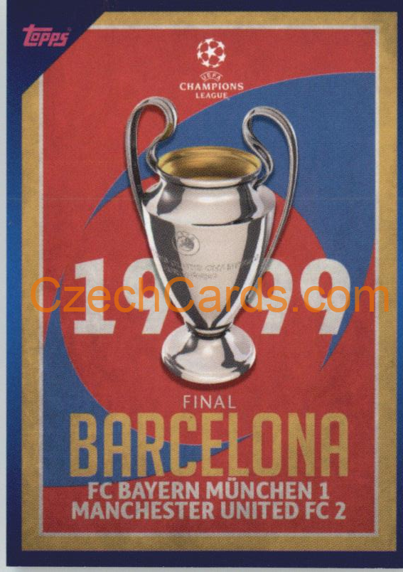 1999 Final Barcelona 2021/22 Topps UCL Sticker #11