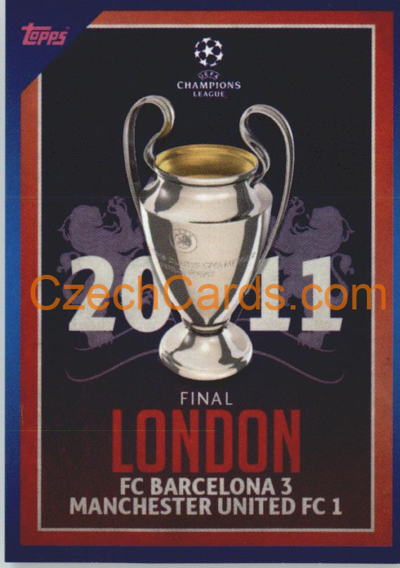 2011 Final London 2021/22 Topps UCL Sticker #23