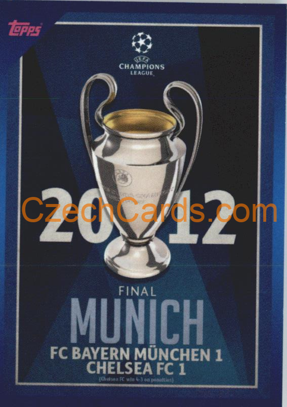 2012 Final Munich 2021/22 Topps UCL Sticker #24