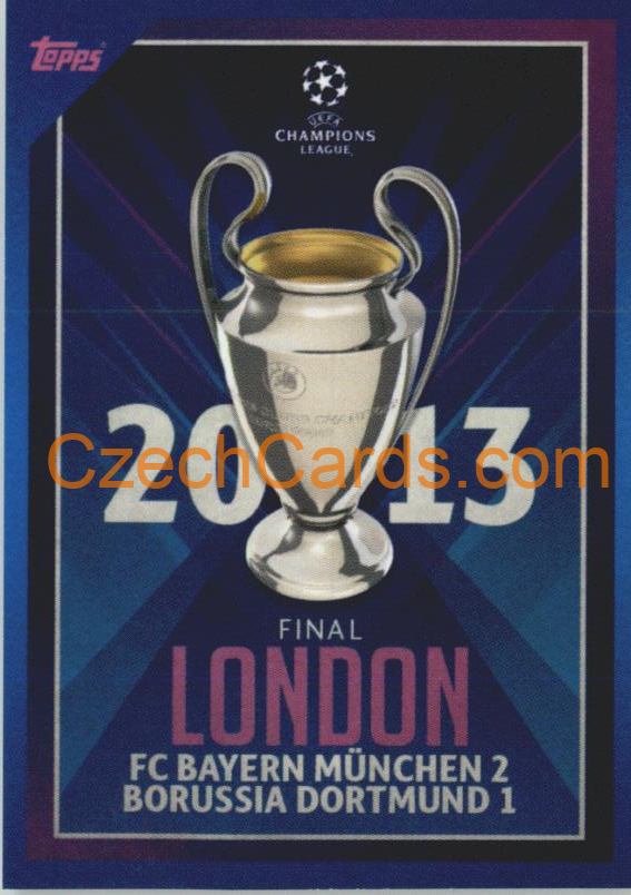 2013 Final London 2021/22 Topps UCL Sticker #25