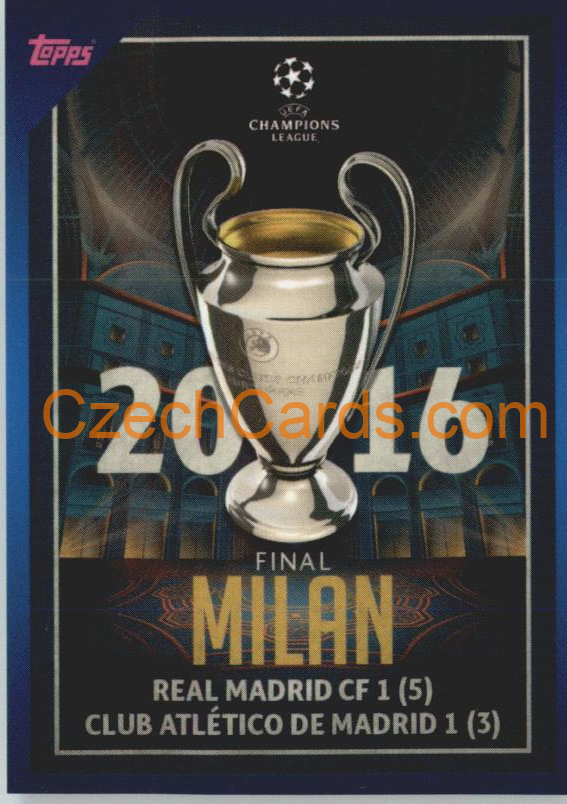 2016 Final Milan 2021/22 Topps UCL Sticker #28