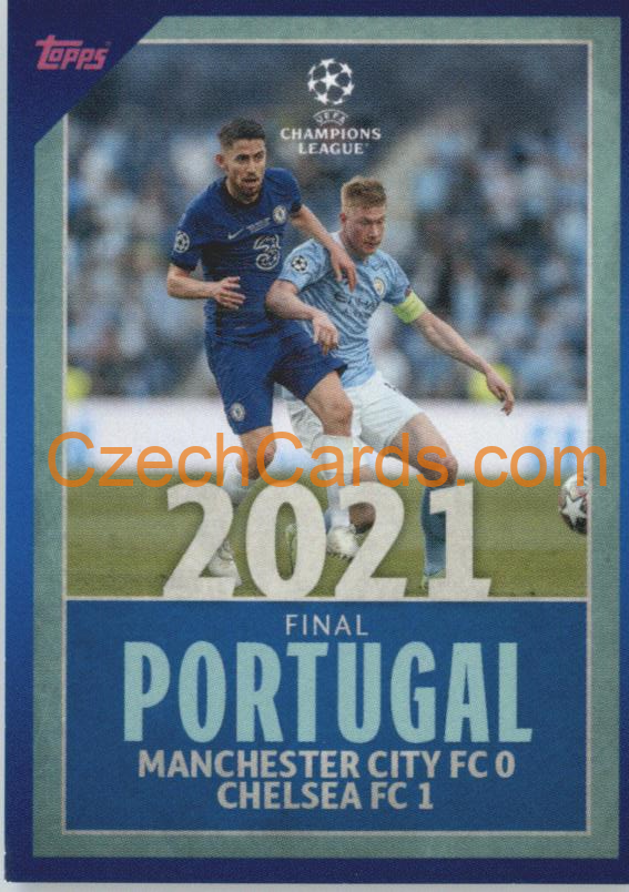 2021 Final Portugal 2021/22 Topps UCL Sticker #33