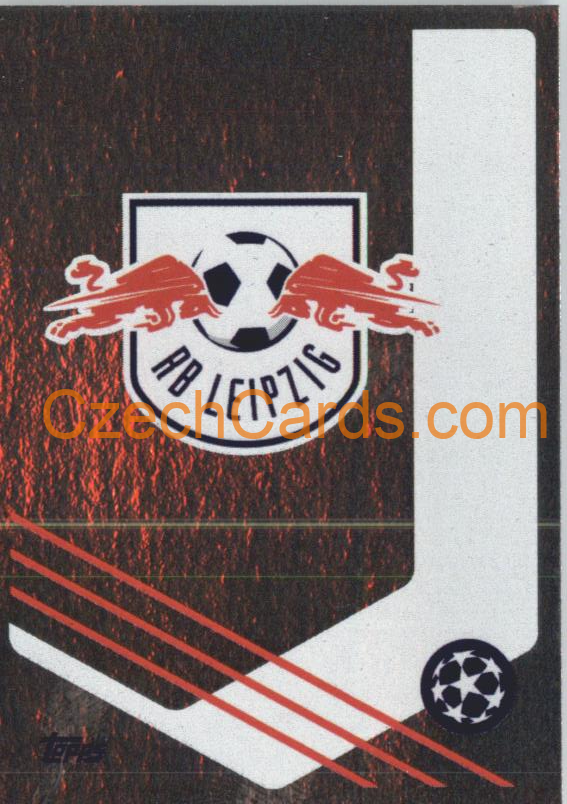 RB Leipzig Badge 2021/22 Topps UCL Sticker foil #37