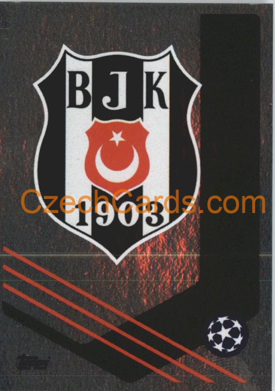 Beşiktaş JK Badge 2021/22 Topps UCL Sticker foil #46