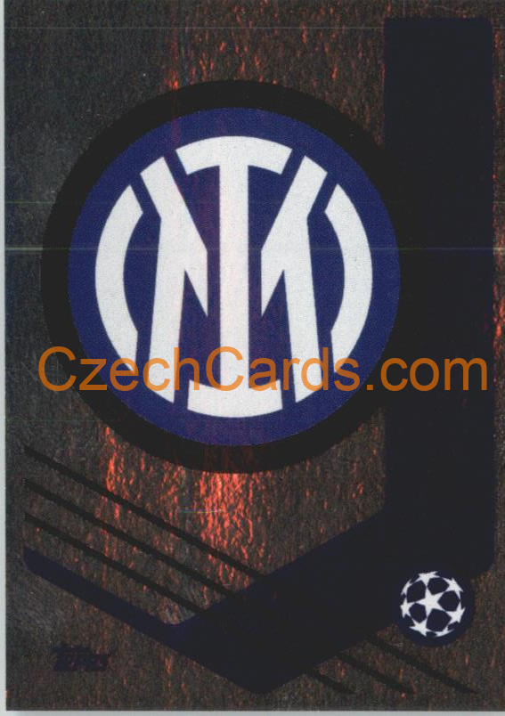 FC Internazionale Milano Badge 2021/22 Topps UCL Sticker foil #47
