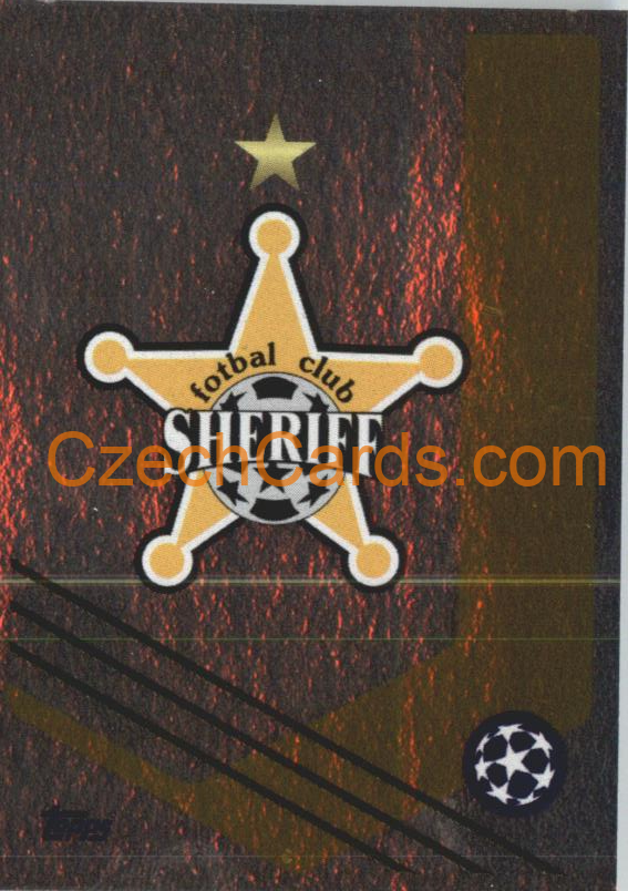 FC Sheriff Badge 2021/22 Topps UCL Sticker foil #50