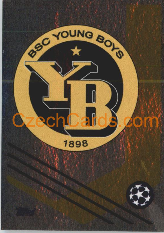 BSC Young Boys Badge 2021/22 Topps UCL Sticker foil #58