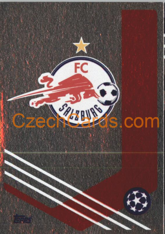 FC Salzburg Badge 2021/22 Topps UCL Sticker foil #61