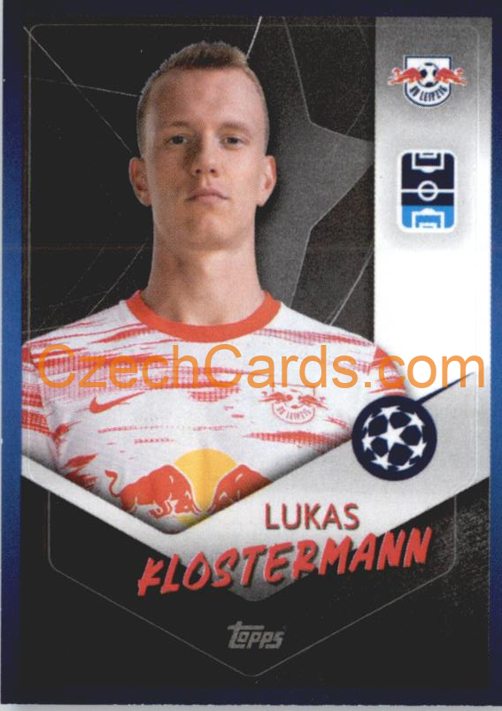 Lukas Klostermann 2021/22 Topps UCL Sticker #108
