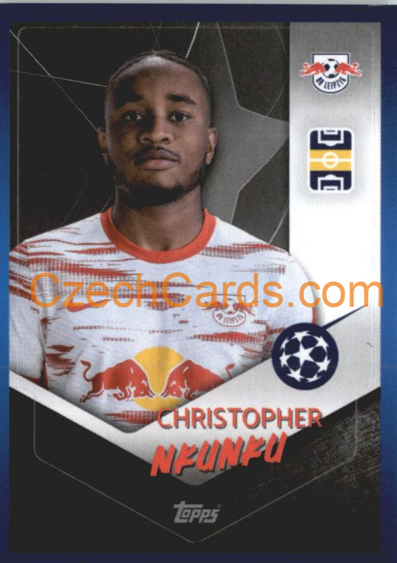 Christopher Nkunku 2021/22 Topps UCL Sticker #116