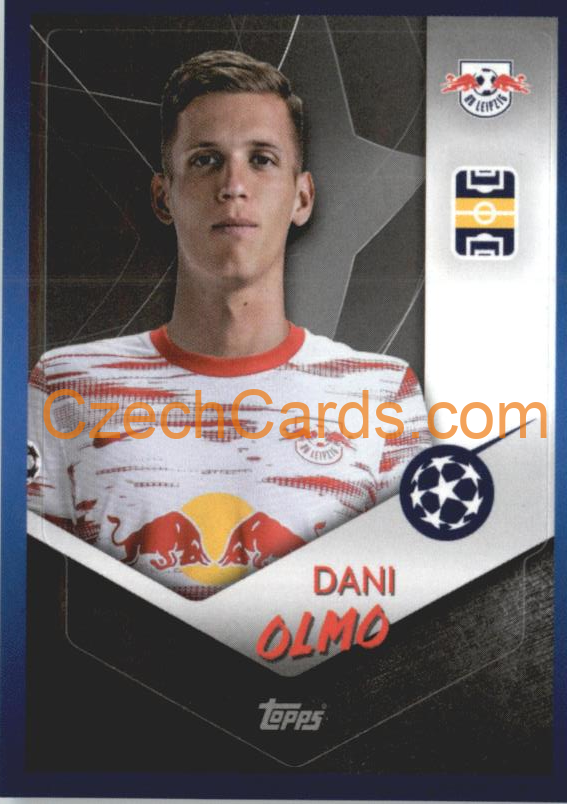 Dani Olmo 2021/22 Topps UCL Sticker #117