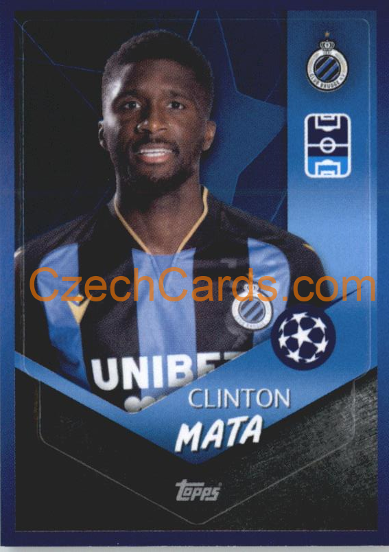 Clinton Mata 2021/22 Topps UCL Sticker #128