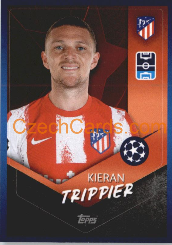 Kieran Trippier 2021/22 Topps UCL Sticker #143