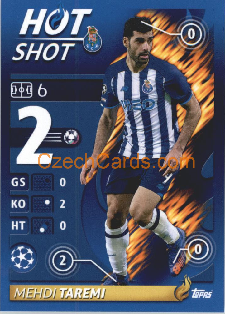 Mehdi Taremi – Hot Shot 2021/22 Topps UCL Sticker big #177