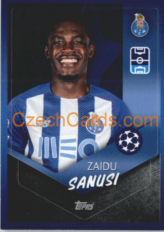 Zaidu Sanusi 2021/22 Topps UCL Sticker #180