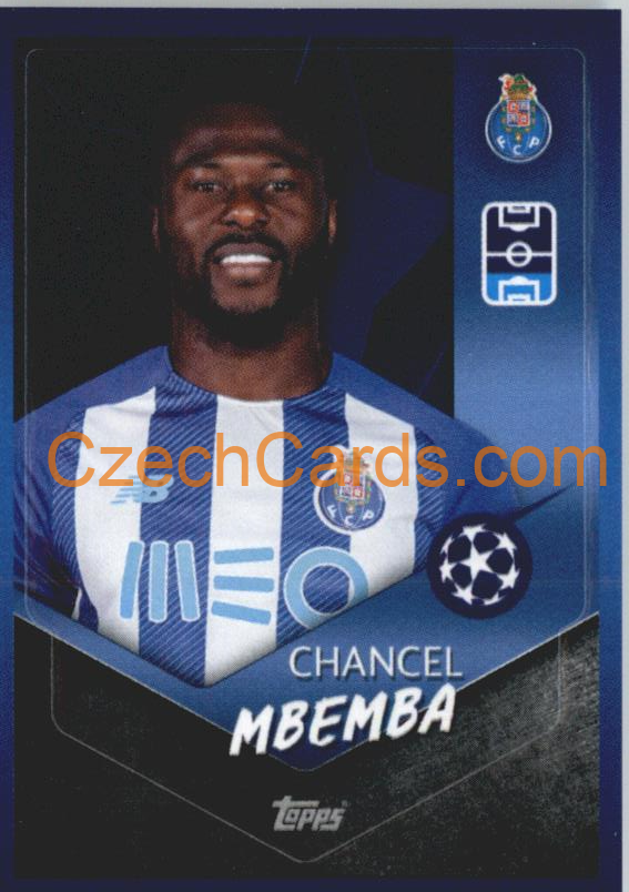 Chancel Mbemba 2021/22 Topps UCL Sticker #183