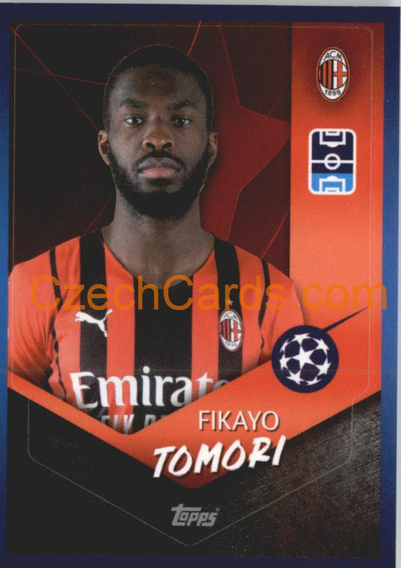 Fikayo Tomori 2021/22 Topps UCL Sticker #198