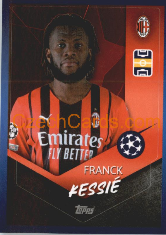 Franck Kessié 2021/22 Topps UCL Sticker #203