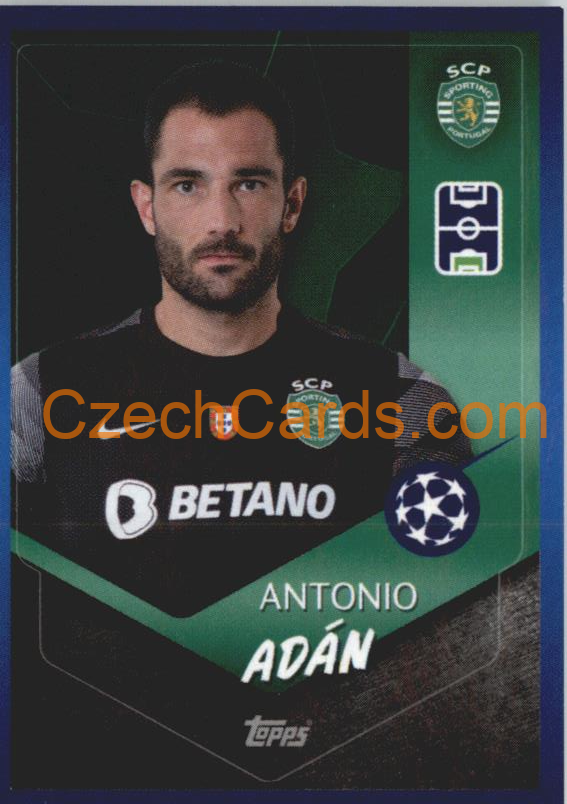 Antonio Adán 2021/22 Topps UCL Sticker #214