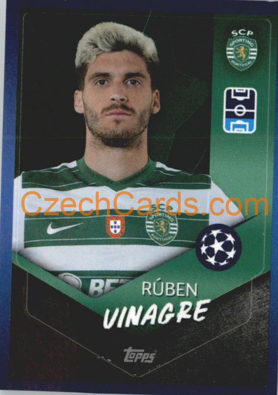 Rúben Vinagre 2021/22 Topps UCL Sticker #219