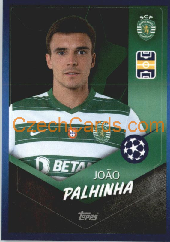 João Palhinha 2021/22 Topps UCL Sticker #223