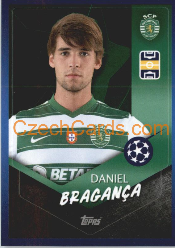 Daniel Bragança 2021/22 Topps UCL Sticker #224