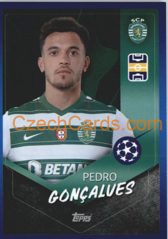 Pedro Gonçalves 2021/22 Topps UCL Sticker #225